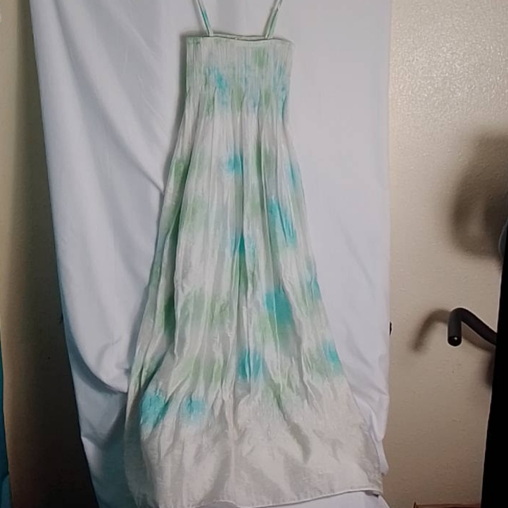 Removable strap maxi dress